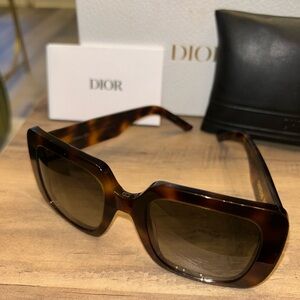 Dior Brown Tortoise Sunglasses
